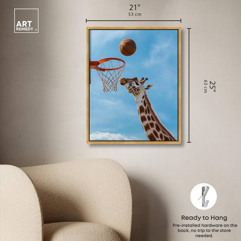 Gentle Giant's Game Canvas by Art Remedy