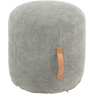 Artistic Weavers Roderic 18x20-inch Cotton Pouf with Handle