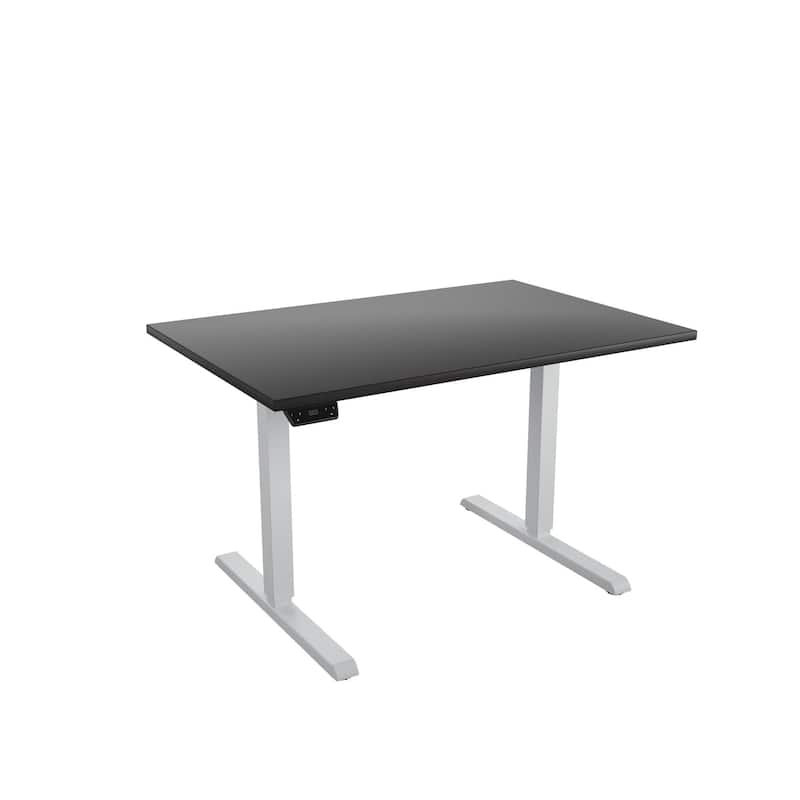 Bridgeport E-Lift Adjustable Height Pro-Desk - 48" Espresso