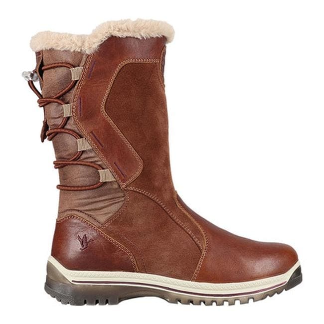 womens burgundy winter boots