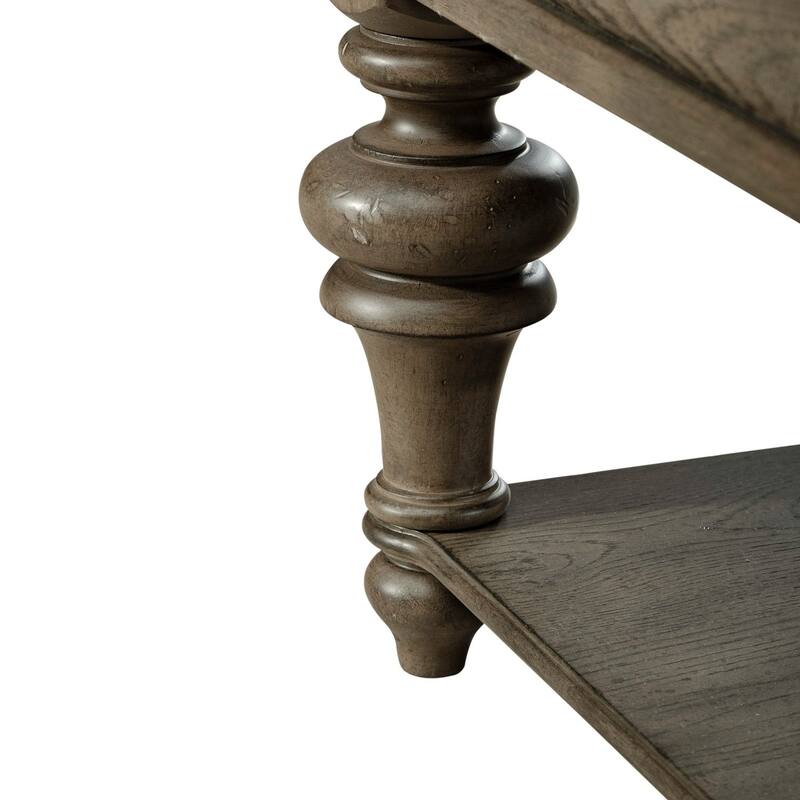Americana Farmhouse Dusty Taupe 3 Piece Cocktail Table Set
