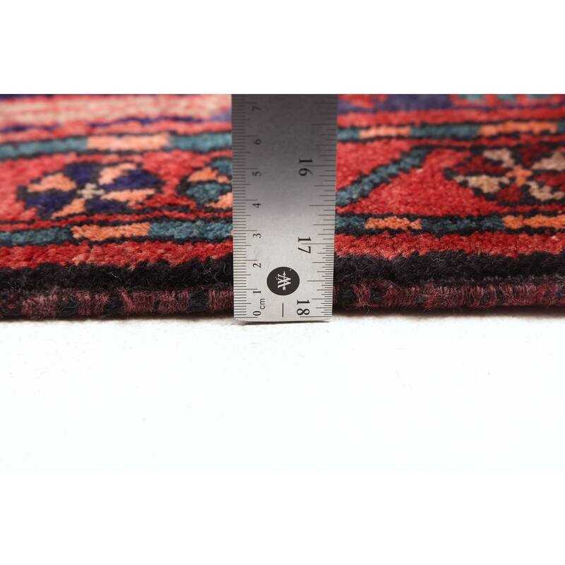 ECARPETGALLERY Hand-knotted Konya Anatolian Red Wool Rug - 3'6 x 12'0