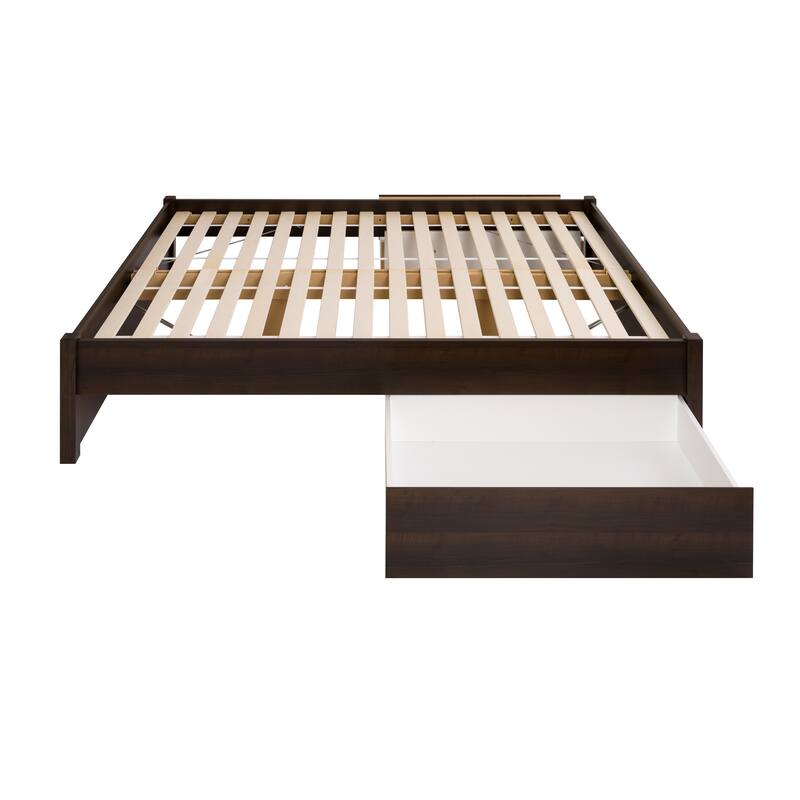 Prepac Queen Select 4-post Platform Bed with Optional Drawers