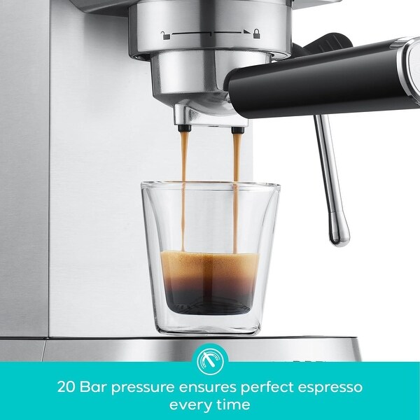 CASABREWS CM5418 Espresso Machine 20 Bar with Milk Frothing Steam