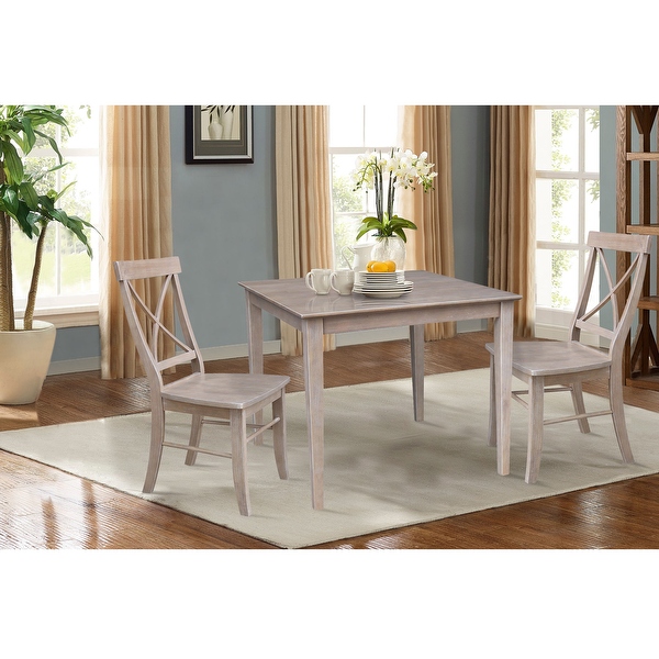 36 square dining cheap table set