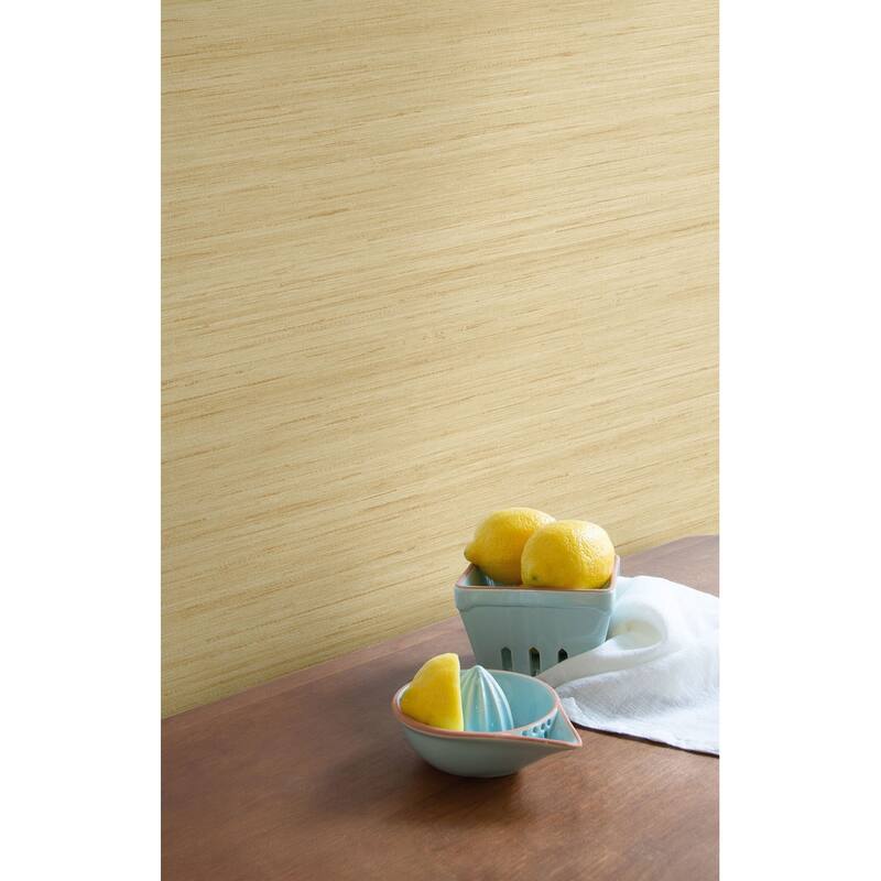 Seabrook Designs Shantung Silk Embossed Vinyl Unpasted Wallpaper