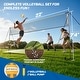preview thumbnail 5 of 7, 22FT Portable Pickleball Badminton Volleyball Net Set All-in-One Net System