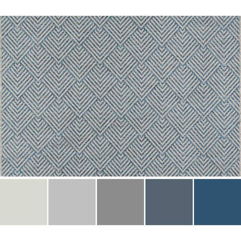 ECARPETGALLERY Machine Woven Laura Indoor/Outdoor Area Rug