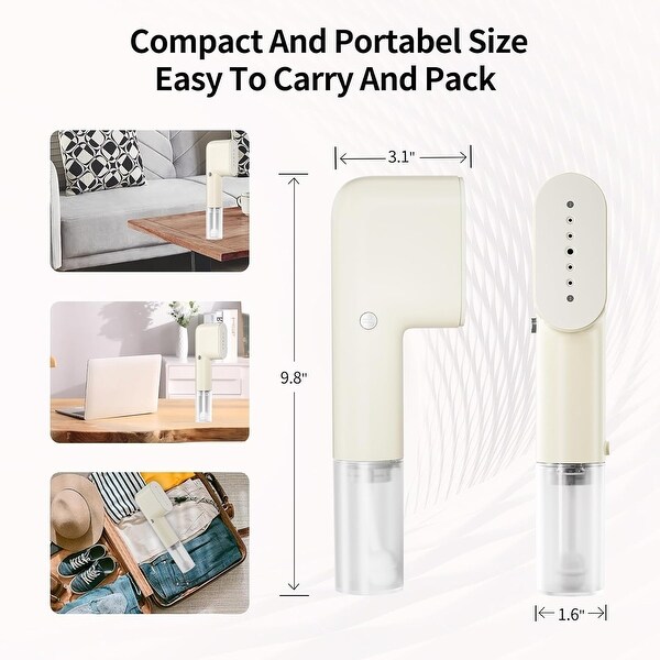 Portable 15s Fast Heat up Handheld Travel Steamer Mini Handheld Clothing Steamer 800W for Garments Fabric Steam Iron On Sale Bed Bath Beyond 40266763