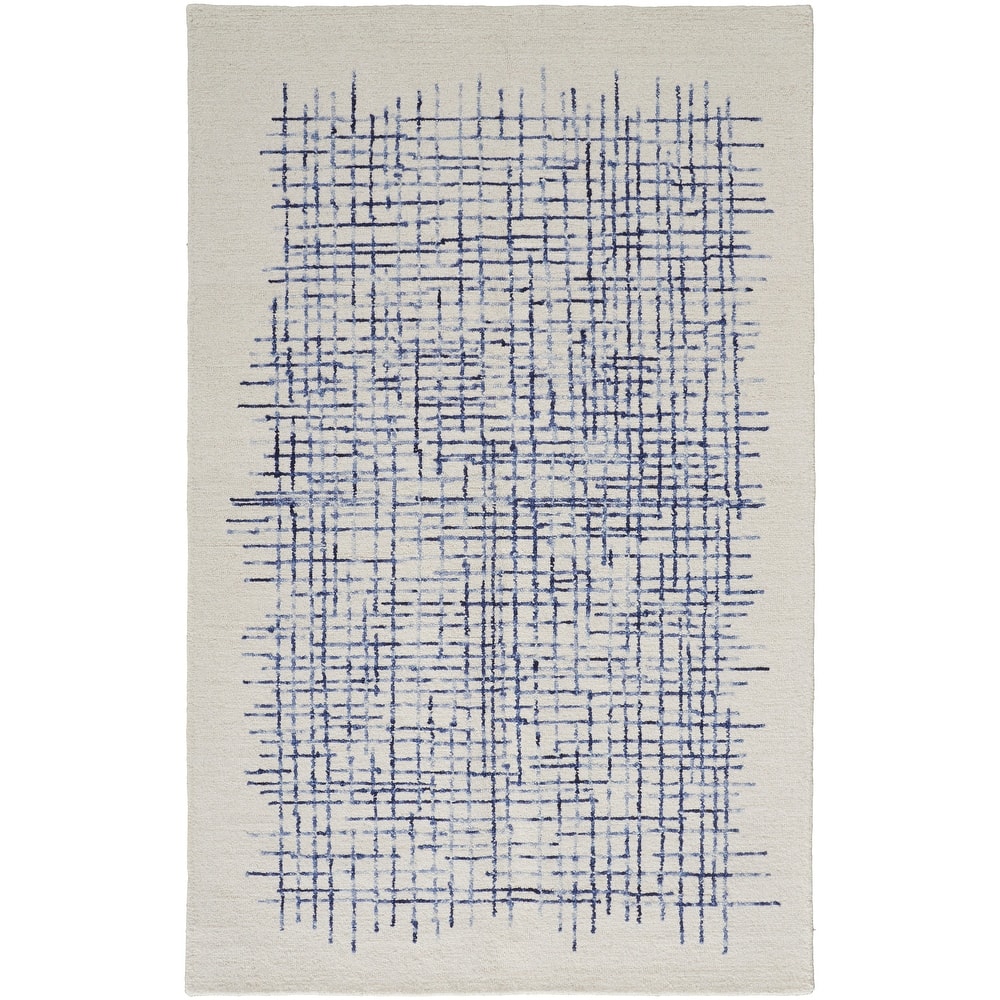 Grand Bazaar Carrick Hand Tufted Abstract Transitional Area Rug