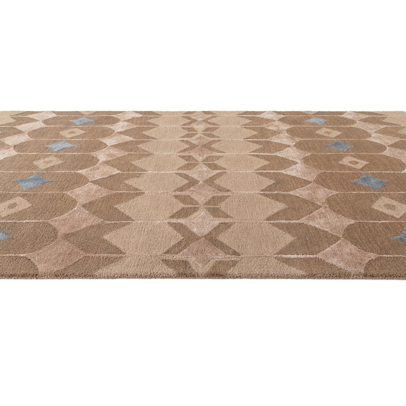 Terra by Obeetee Aero Lynx Adobe Rug