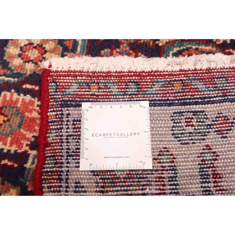 ECARPETGALLERY Hand-knotted Andelz Navy Wool Rug - 3'3 x 13'9