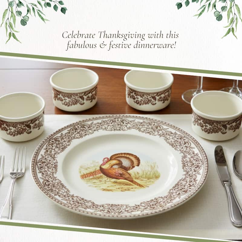 Spode Woodland Set of 4 Ramekins