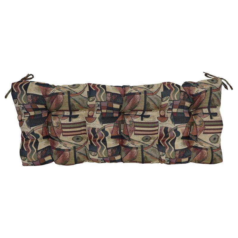 Tufted Tapestry Bench Cushion (Multiple Widths)