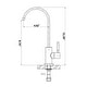 preview thumbnail 7 of 11, Proox Single Handle Kitchen Water Filter Purifier Faucet