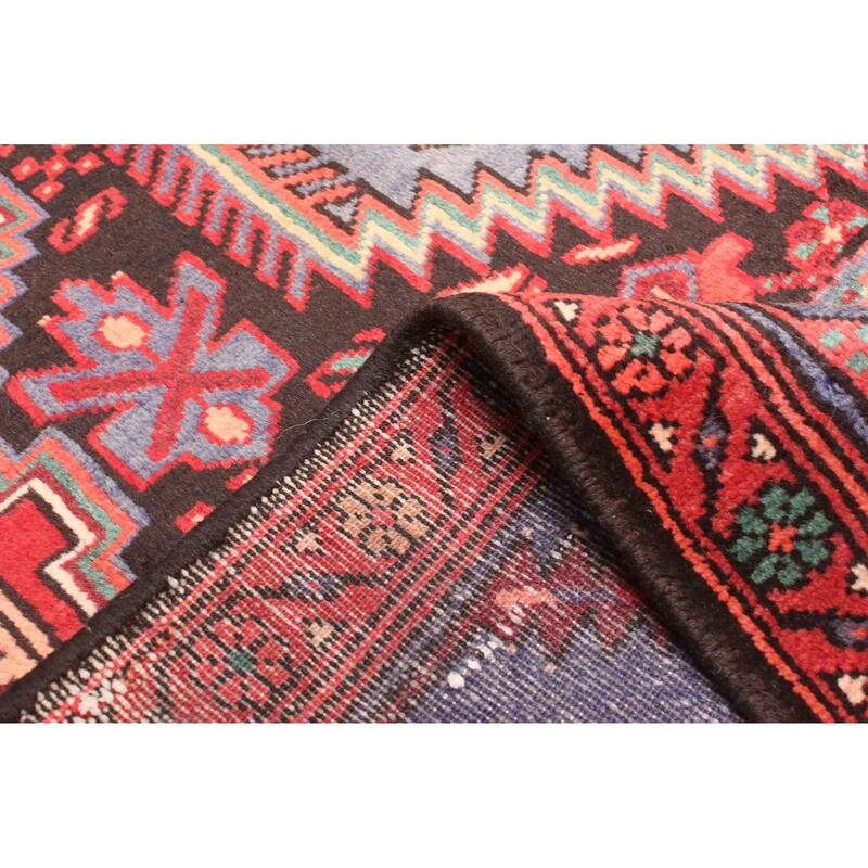 ECARPETGALLERY Hand-knotted Anadol Black Wool Rug - 4'10 x 7'8