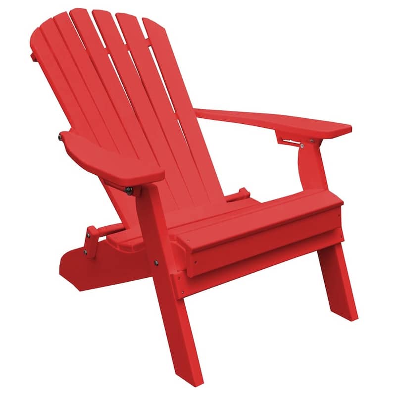 Poly Folding and Reclining Adirondack Chair