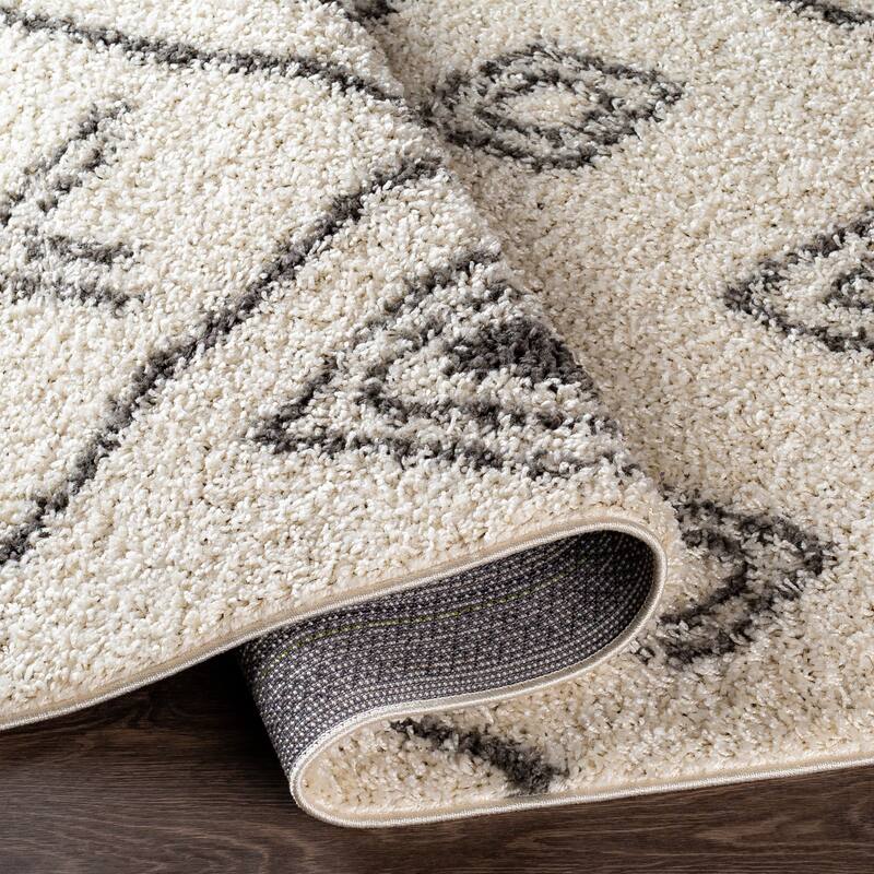 Artistic Weavers Oyin Boho Diamond Plush Area Rug