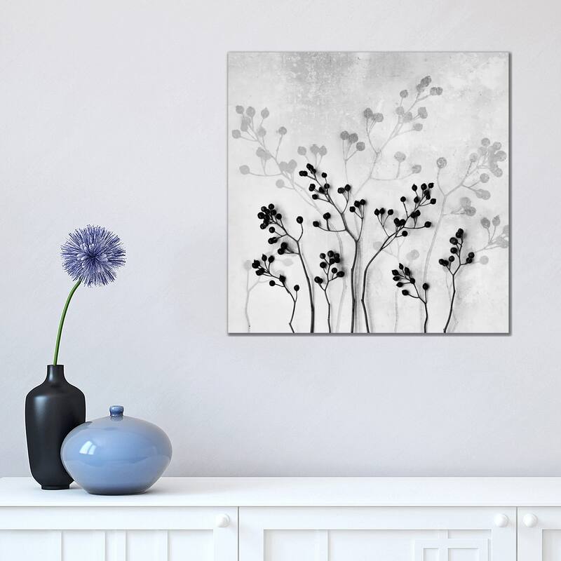 iCanvas "Abstract Flowers V" by Mareike Bohmer Canvas Print - 18x18x1.5