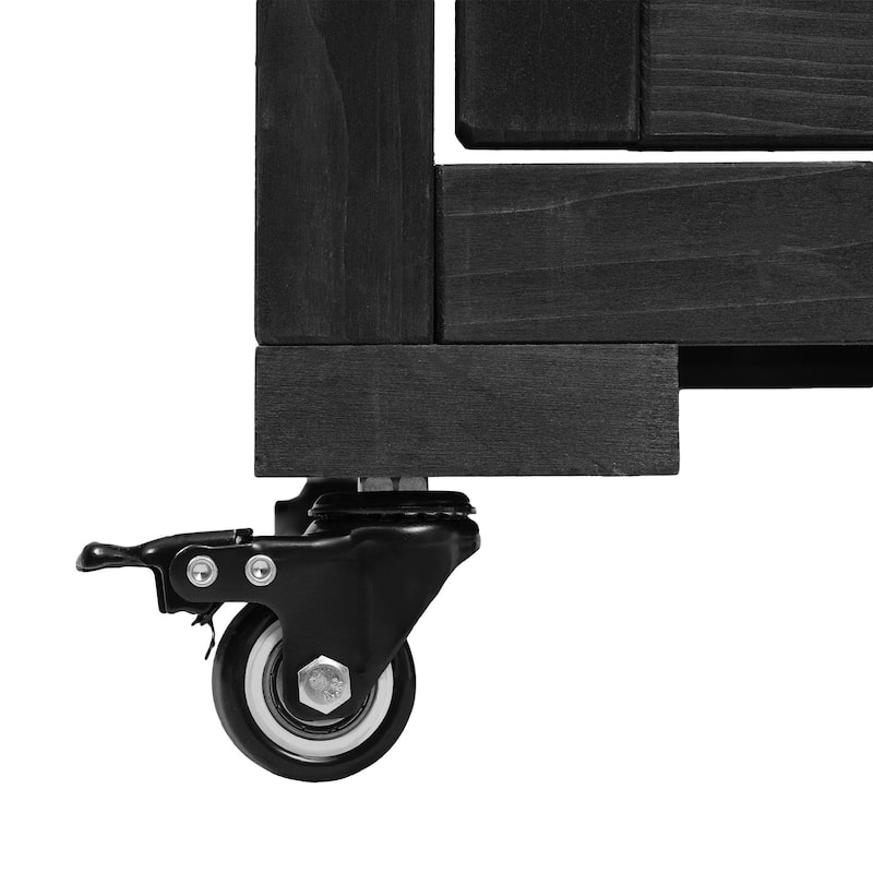 31.5 in. W x 22.4 in. D x 62 in. H Outdoor Walk-In Wood Hobby Greenhouse - 31.5" x 22" x 62"