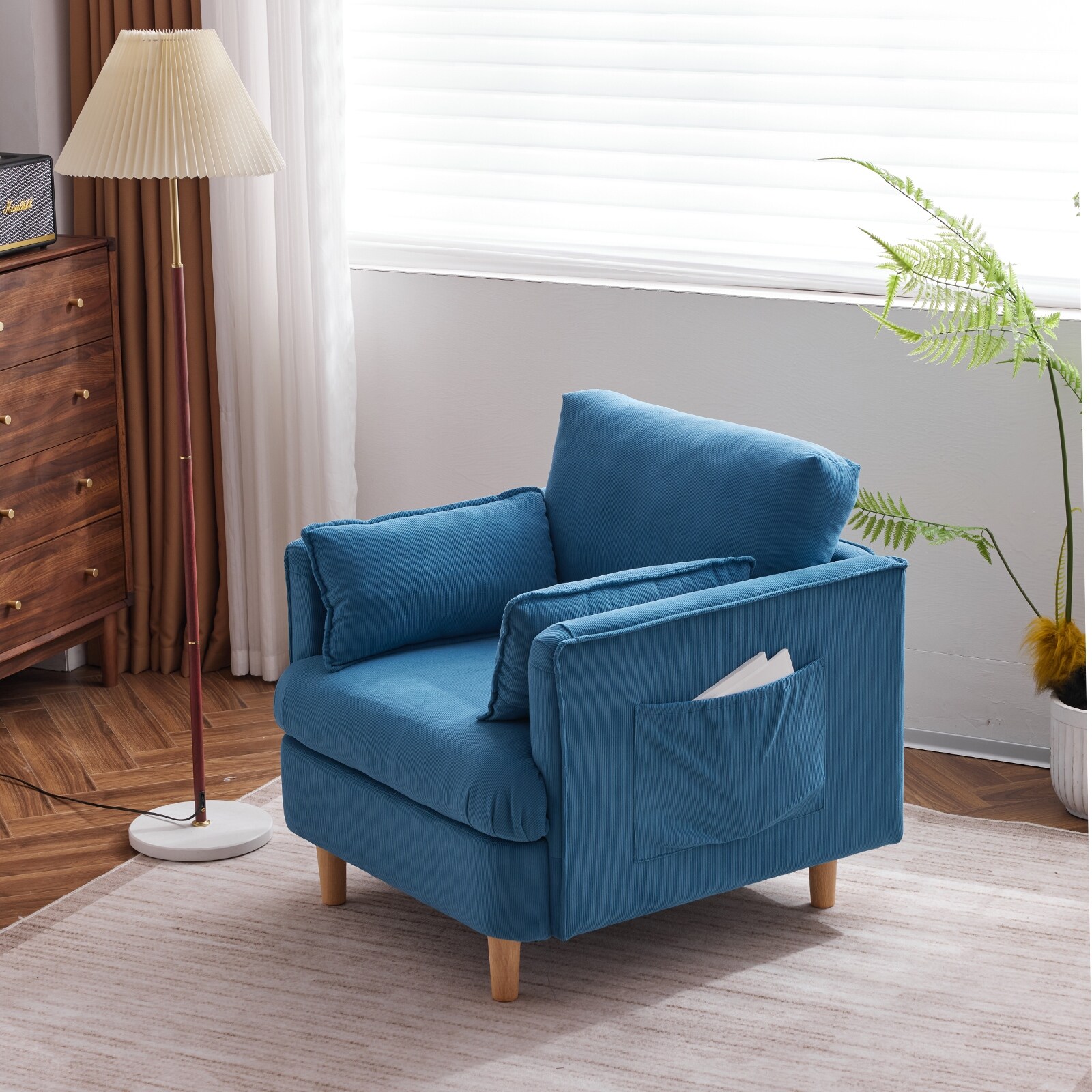 Corduroy armchair deals