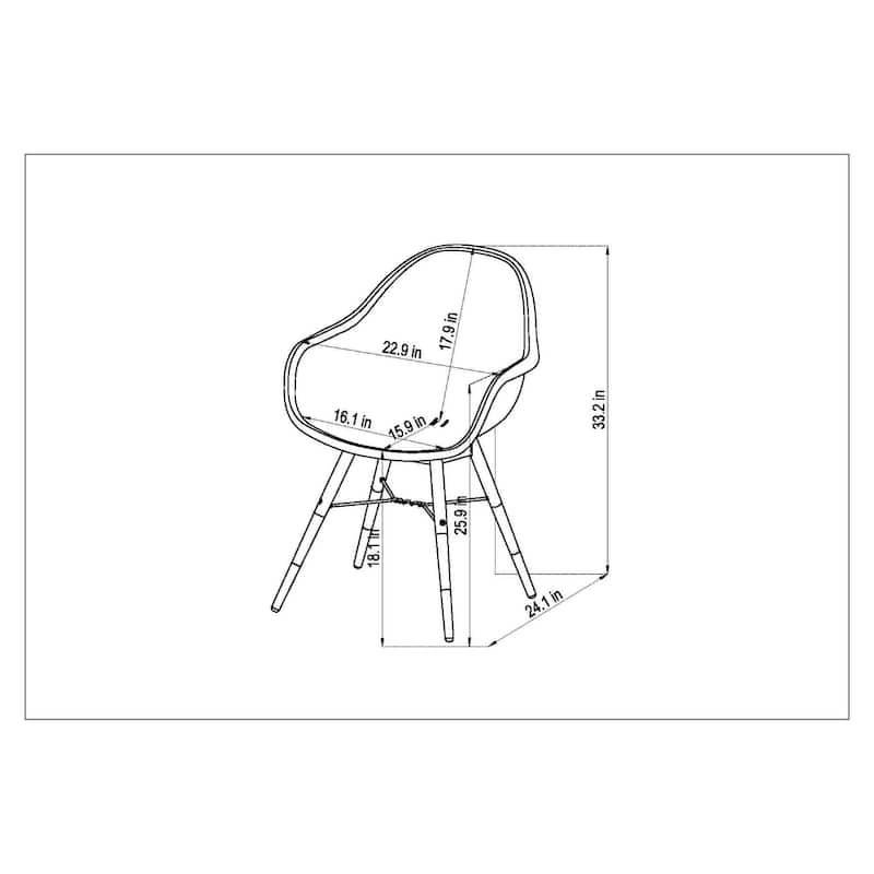 LifestyleGarden 9pc Teak Finish Outdoor Patio Dining Set - 9 Piece