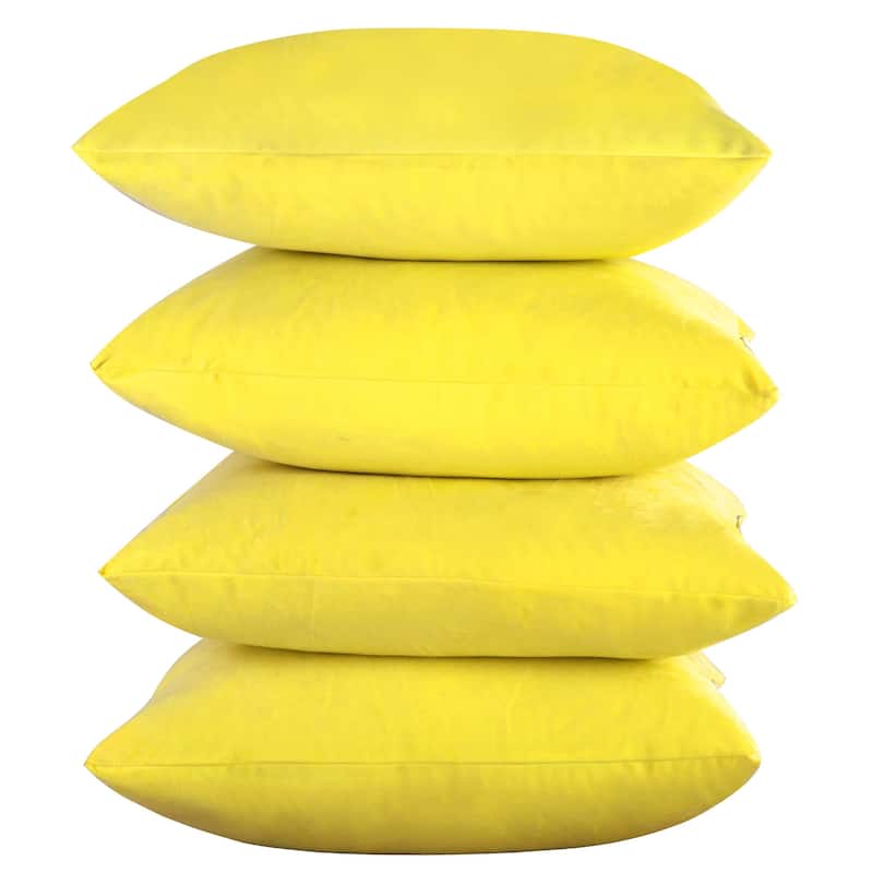 Supersoft 20-inch Throw Pillow Covers (Set of 4)