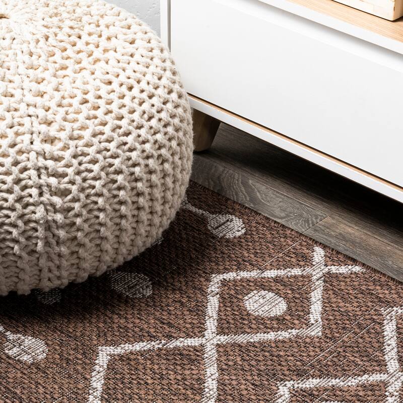 JONATHAN Y Tokay Tribal Bohemian Indoor/Outdoor Area Rug