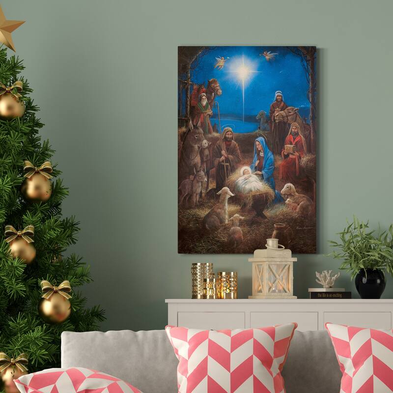 The Nativity-Premium Gallery Wrapped Canvas - Ready to Hang