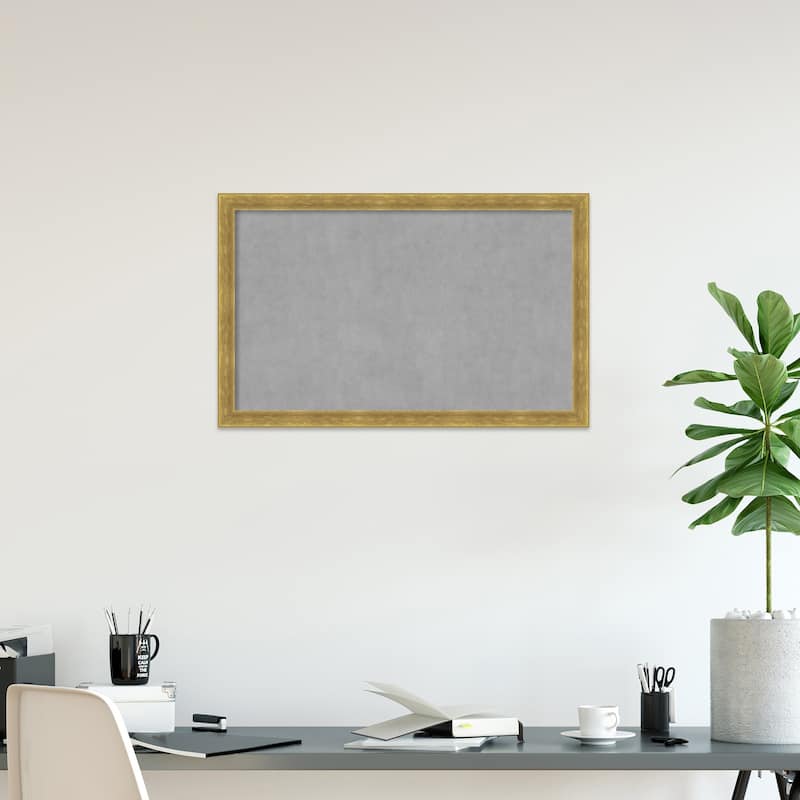 Amanti Art Angled Gold Framed Magnetic Board