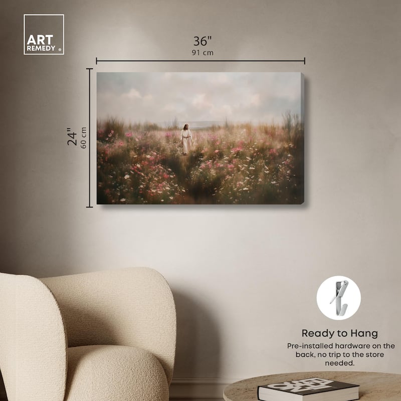 Garden of Reverie I Canvas by Art Remedy, Gallery Wrapped