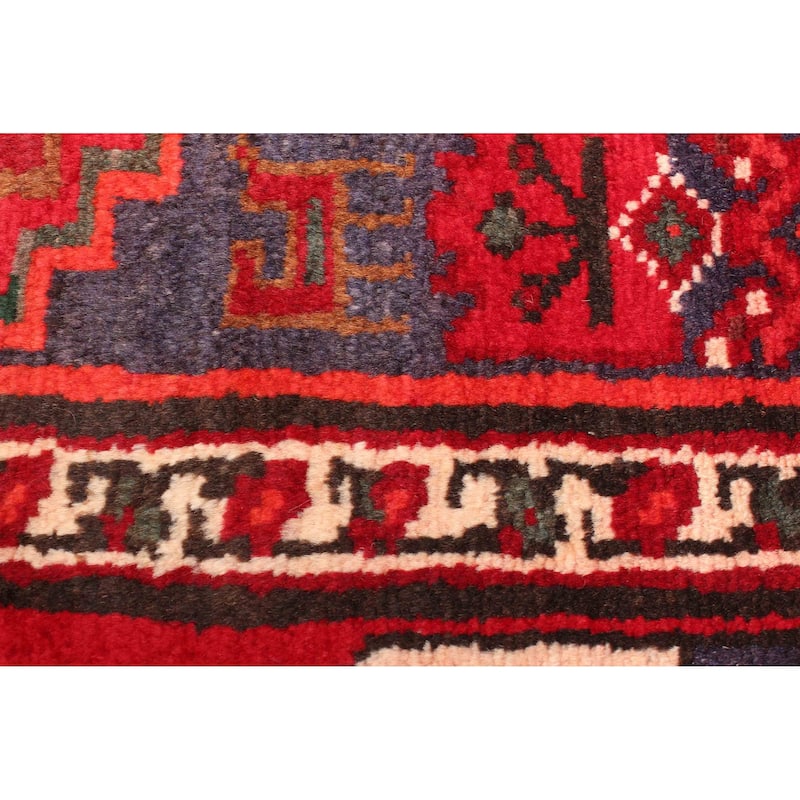 ECARPETGALLERY Hand-knotted Andelz Red Wool Rug - 4'4 x 6'7