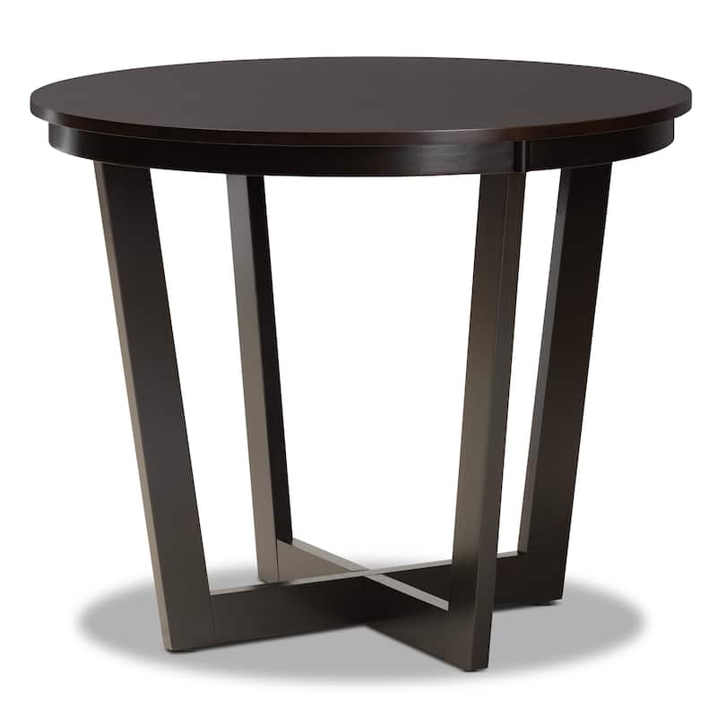 Selby Modern Fabric and Wood 5-Piece Dining Set