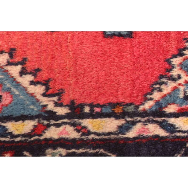 ECARPETGALLERY Hand-knotted Andelz Red Wool Rug - 3'1 x 5'11