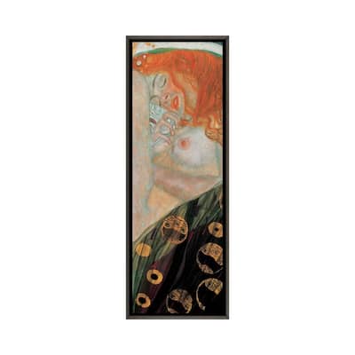 iCanvas "Danae, Vertical" by Gustav Klimt Framed