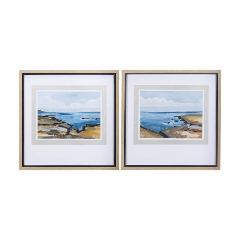 Grey Sky I Framed Art Print