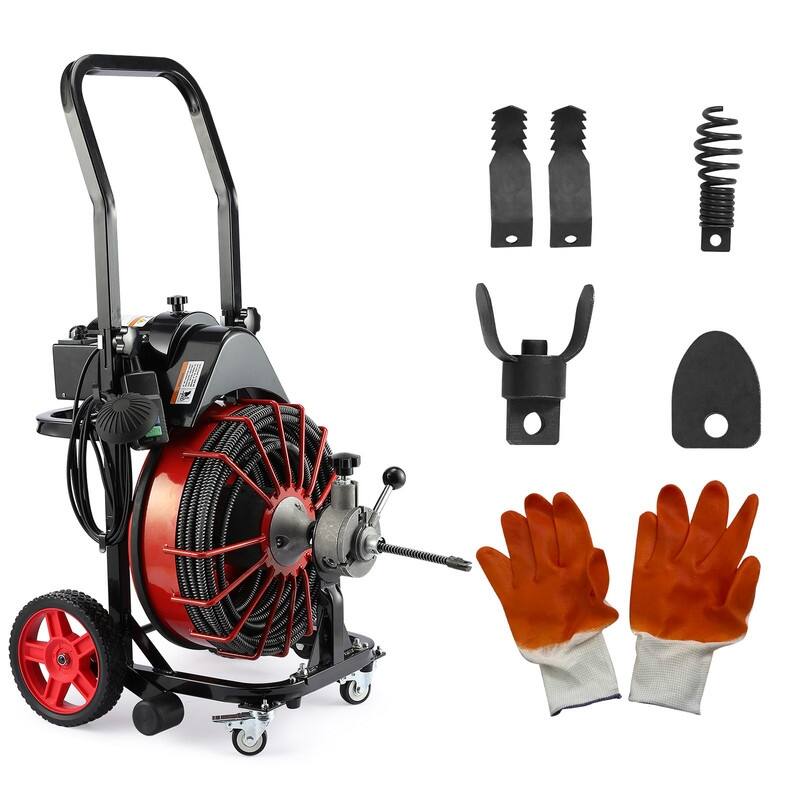 100Ft Electric Drain Cleaner Machine