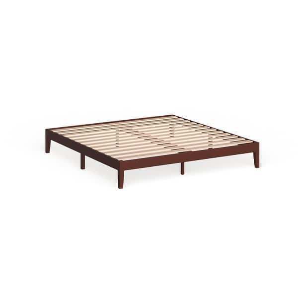 slide 1 of 6, Porch & Den Neron 12-inch Wood King-size Platform Bed