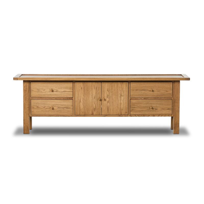 Pratt Media Console-Natural Light Oak