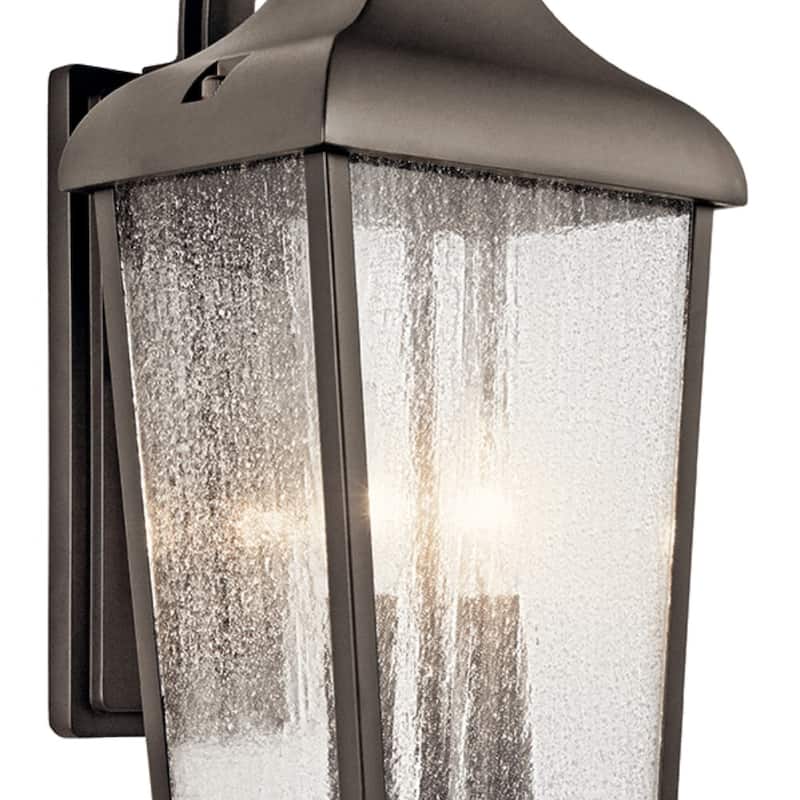 Kichler Lighting Forestdale Collection 2-light Olde Bronze Outdoor Wall Lantern