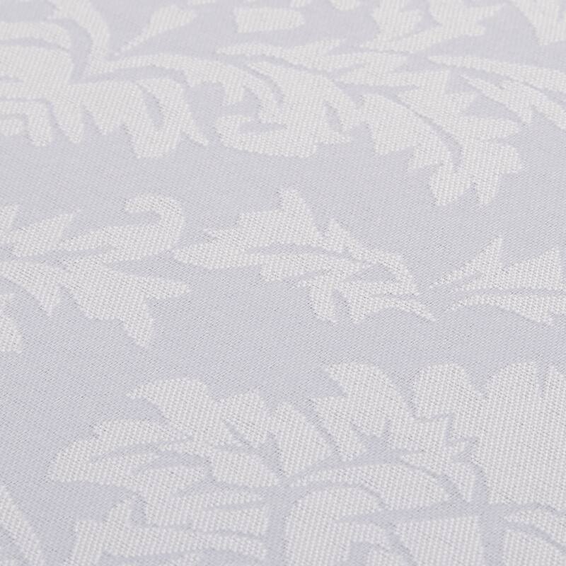 Violet Linen European Damask Pattern Tablecloth