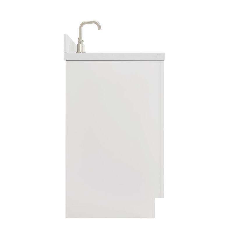 Ariel P54CQRVO Milan 54" Free Standing Single Basin Vanity Set with