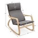 preview thumbnail 3 of 20, Costway Set of 2 Bentwood Rocking Chair Relax Rocker Lounge Chair
