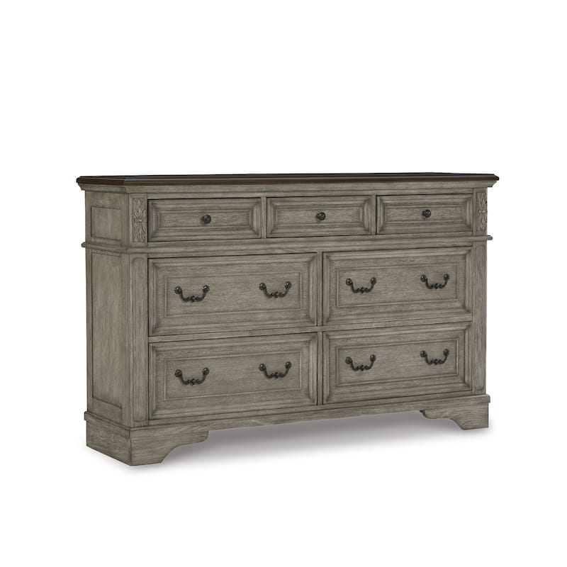 Ashley Furniture Lodenbay Gray & Brown Dresser