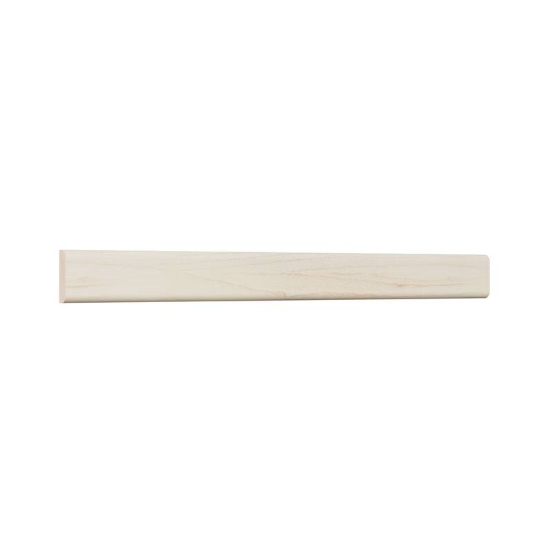 WM142: 1/4-in D x 3/4-in W x 96-in L Americraft Solid Hardwood Stain Grade Flat Screen Moulding