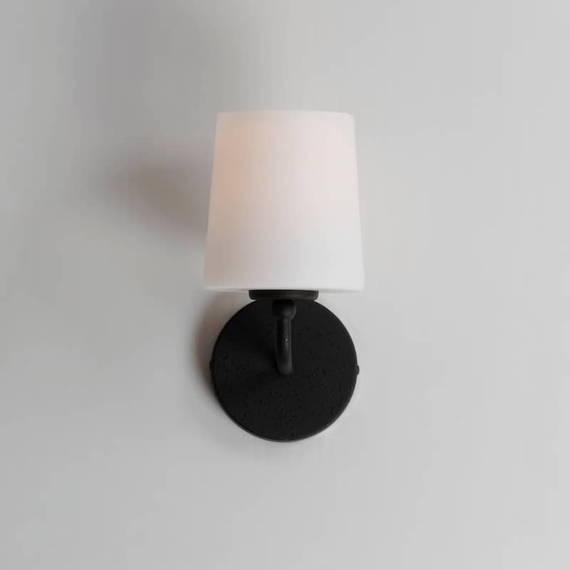 Maxim 12091SW Bristol 10" Tall Bathroom Sconce with Frosted Glass