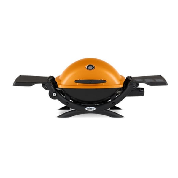Weber Q 1200 Gas Grill Orange Bed Bath Beyond 34017887