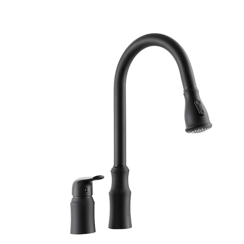 Topcraft Single Handle Pull Down Kitchen Faucet
