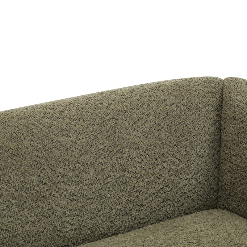 Alma Upholstered Boucle 3-Seat Sofa by Christopher Knight Home