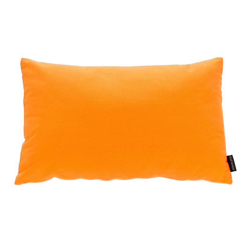 SAFAVIEH Maita 20-inch Orange Decorative Throw Pillow (Set of 2)